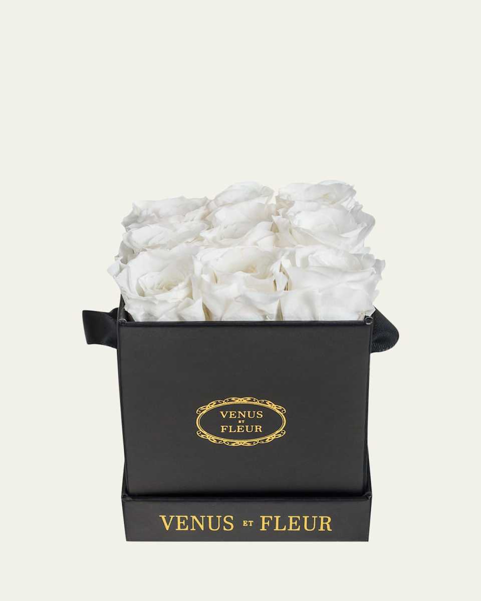 Classic Mini Square Rose Box